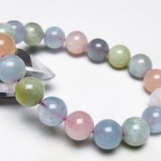 MIXベリル ブレスレット 緑柱石 12mm [t237-4879]