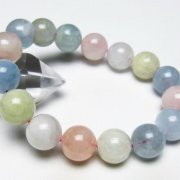 MIXベリル ブレスレット 緑柱石 13mm [t237-4891]
