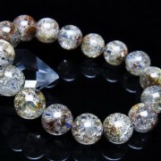 ホワイトガーデンファントムクォーツ ブレスレット 13mm [t239-3383]