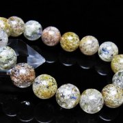 ホワイトガーデンファントムクォーツ ブレスレット 13mm [t239-3532]