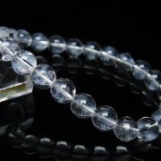 ホワイトスタークォーツ ブレスレット 8mm [t241-2505]