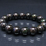 ブラックオパール ブレスレット 14mm [T249-4187]
