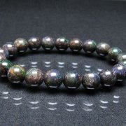 ブラックオパール ブレスレット 10mm [T249-4518]
