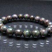 ブラックオパール ブレスレット 10mm [T249-4529]
