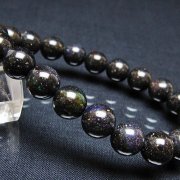 ブラックオパールブレスレット9mm