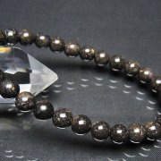 ブラックオパール ブレスレット 7mm [t249-4871]