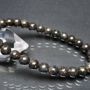 ブラックオパール ブレスレット 7mm [t249-4898]