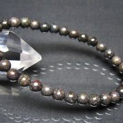ブラックオパール ブレスレット 6mm [t249-4908]