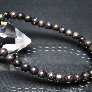 ブラックオパール ブレスレット 6mm [t249-4949]