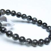 ブラックルチルクォーツ ブレスレット 8mm [t257-8257]