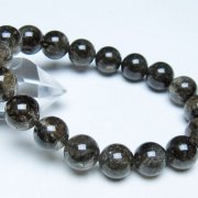 ブラックルチルクォーツ ブレスレット 12mm [t257-8292]