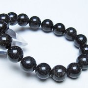 ブラックルチルクォーツ ブレスレット 12mm [t257-8510]
