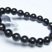 ブラックルチルクォーツ ブレスレット 10mm [t257-8545]
