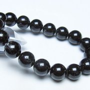ブラックルチルクォーツ ブレスレット 12mm [t257-8579]