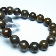 ルチルインアゲート ブレスレット 12mm [t258-2157]