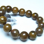 ルチルインアゲート ブレスレット 14mm [t258-2164]