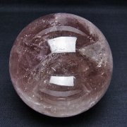 71MM天然～愛の守護石～夢幻紫水晶アメジスト丸玉YT183G1