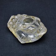 ヒマラヤ水晶金蟾[T261-1295]