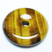 タイガーアイ※黄虎目石平安扣[T267-1160]