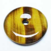 タイガーアイ※黄虎目石平安扣[T267-1179]