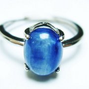 トルマリン エメラルド カイヤナイト バングル 925  0188 カイヤナイト(宝石名カイヤナイト)ネパール産 1.00ct 識別済