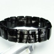 ブラックルチルクォーツ バングル [T274-1671]