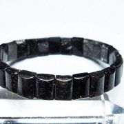 ブラックルチルクォーツ バングル [t274-1855]