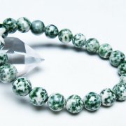 和田碧玉　アクセサリー　グリーンジャスパー 連売り商品 グリーンジャスパー碧玉 Φ10±0.2mm : 天然石のお店