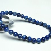 デュモルチェライトインクォーツ ブレスレット 6mm [t286-3328]