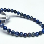 デュモルチェライトインクォーツ ブレスレット 6mm [t286-3467]