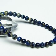デュモルチェライトインクォーツ ブレスレット 6mm [T286-3992]