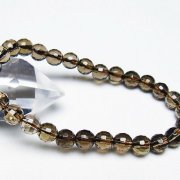 ライトニング水晶 ブレスレット 7mm [t287-2685]