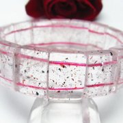 スーパーセブン バングル メンズ レディース 1点物 希少レア 天然石