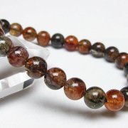 ブラックゴールド スーパーセブン ブレスレット 8mm [t289-7846]