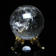 虹入り ヒマラヤ水晶 丸玉 24mm [T294-5454]