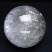 絶品❗レインボー透明度抜群 ガーデンクォーツ インクォーツ庭園水晶 丸玉A785 天然水晶 レインボークォーツ 丸玉 天然石専門店 販売/鬮石