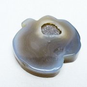 アゲート リンゴ 置物[T300-3778]