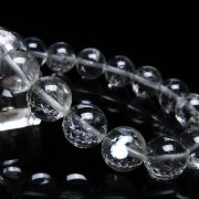 アイリスクォーツ 虹入り レインボー水晶 ブレスレット 12mm [t303-1378]
