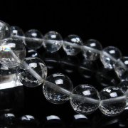 ⬛︎ヒマラヤ産 アイリスクォーツ 虹入り水晶 天然石 ブレスレット 約18ミリ アイリスクォーツ（虹入り水晶）「ブレスレット」｜誠安天然石専門店