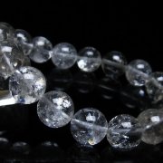 アイリスクォーツ 虹入り レインボー水晶 ブレスレット 13mm [t303-1401]