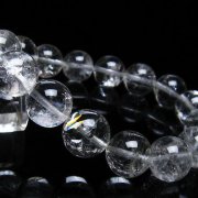 アイリスクォーツ 虹入り レインボー水晶 ブレスレット 13mm [t303-1403]