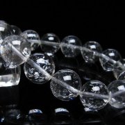 アイリスクォーツ 虹入り レインボー水晶 ブレスレット 14mm [t303-1409]