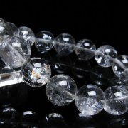 アイリスクォーツ 虹入り レインボー水晶 ブレスレット 13mm [t303-1415]