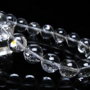 アイリスクォーツ 虹入り レインボー水晶 ブレスレット 12mm [t303-1423]