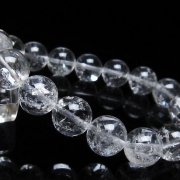 アイリスクォーツ 虹入り レインボー水晶 ブレスレット 12mm [t303-1426]