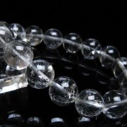 アイリスクォーツ 虹入り レインボー水晶 ブレスレット 12mm [t303-1436]