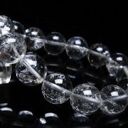 アイリスクォーツ 虹入り レインボー水晶 ブレスレット 14mm [T303-1455]