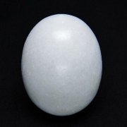 漢白玉たまご 置物 [t306-2661]