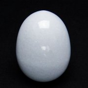 漢白玉たまご 置物 [t306-2684]