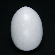 漢白玉たまご 置物 [t306-2764]
